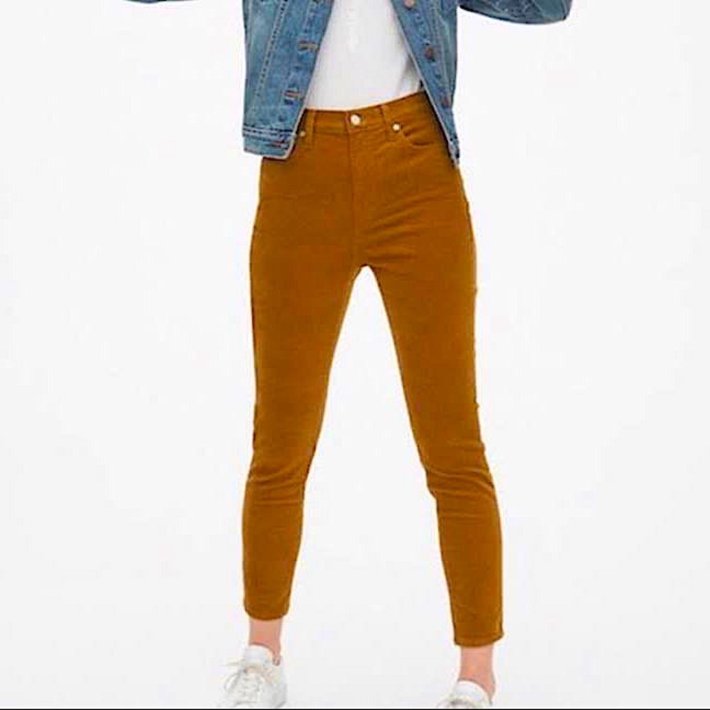 GAP corduroy leggings - high waist